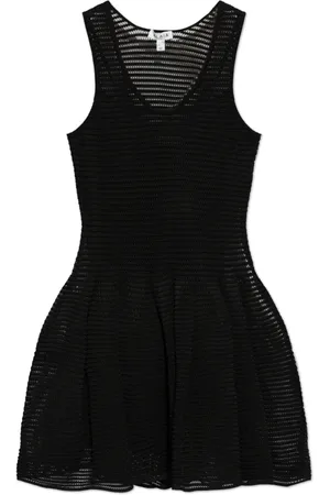 Alaïa Kjole, Dame, Sort, S, Blondekjole