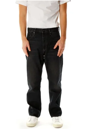 G-Star Jeans, Herre, Blå, W34 L36, Straight Fit Jeans med mellemhøj talje