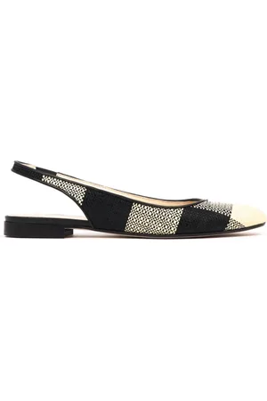 Prosperine Sko, Dame, Flerfarvet, 36 1/2 EU, Læder, Elastisk Strop Ballerina Slingback Sko
