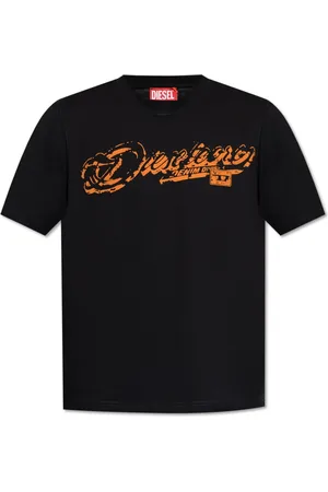 Diesel Top, Herre, Sort, 2XL, Bomuld, T-shirt T-Adjust-R7