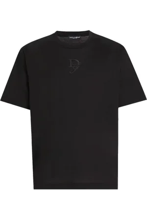 Dolce & Gabbana Top, Herre, Sort, XL, Sort T-shirt G8Pn9Z G7O4E