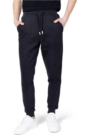 U.S. Polo Assn. Bukser, Herre, Sort, 2XL, Bomuld, Sort bomuldssportsbukser