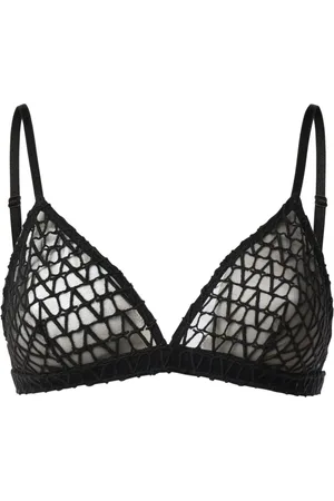 VALENTINO GARAVANI Undertøj, Dame, Sort, M, Polyester, Sort Gennemsigtige Stropper Undertøj Ryglukning