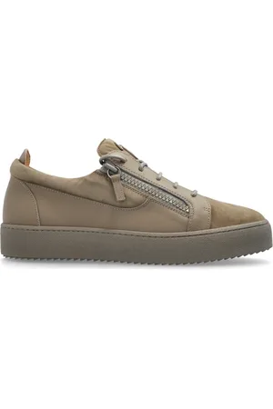 Giuseppe Zanotti Sko, Herre, , 43 1/2 EU, Suede, Suede Sneakers