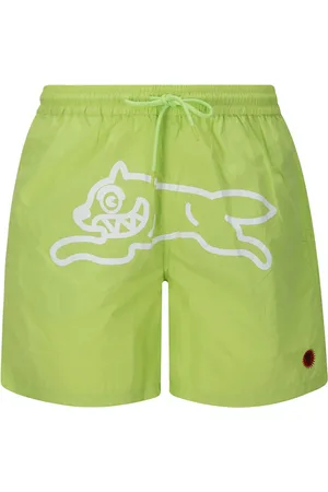 ICECREAM Badetøj, Herre, Grøn, M, Løbende Hund Svømme Shorts