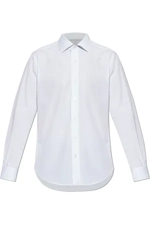 ELEVENTY Skjorte, Herre, Hvid, 3XL, Bomuld, Bomuldsskjorte