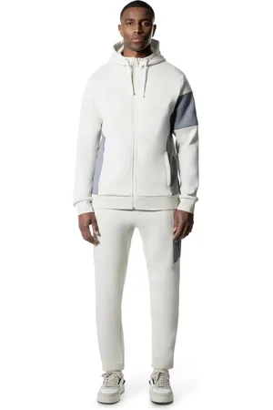 Cruyff Sport, Herre, Hvid, XS, Uld, Herre Hvid/Guld Træningssæt