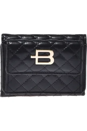 BALDININI Tilbehør, Dame, Sort, ONE SIZE, Læder, Wallet in quilted leather leather
