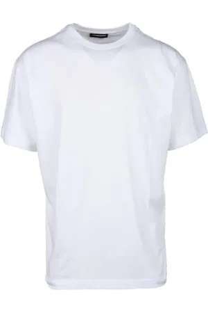 Costume National Top, Herre, Hvid, 2XL, Bomuld, Hvid Bomuld T-shirt til Mænd