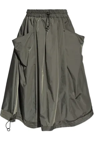 Y-3 Nederdel, Dame, Grøn, M, Nylon, Nylon Nederdel