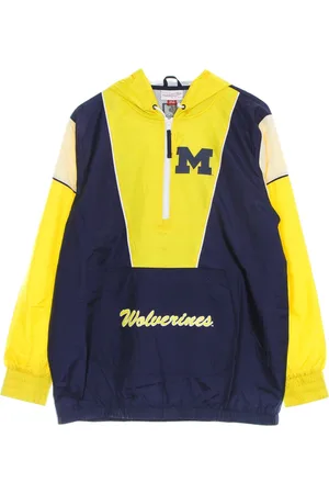 Mitchell & Ness Sport, Herre, Flerfarvet, M, Uld, Michigan State Windbreaker Jakke