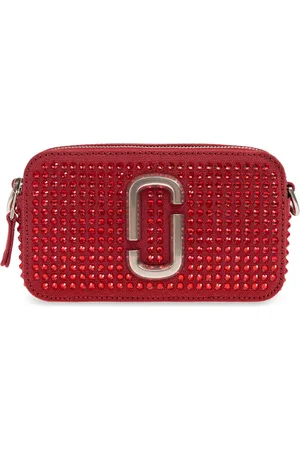 Marc Jacobs Taske, Dame, Rød, ONE SIZE, Uld, Skuldertaske The Crystal Snapshot