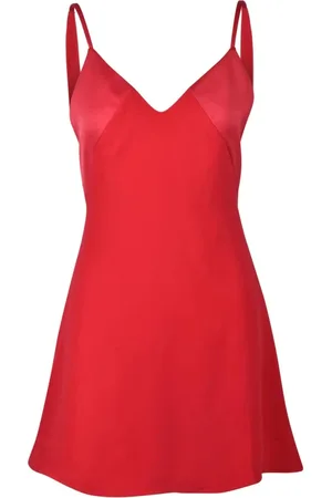 Costume National Kjole, Dame, Rød, M, Polyester, Moderne Kjole 100% Polyester