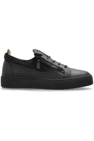 Giuseppe Zanotti Sko, Herre, Sort, 41 EU, Læder, Sportsko