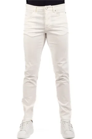 Siviglia Jeans, Herre, Hvid, W34, Uld, Stilfulde Jeans til Mænd