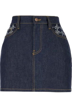 AMIRI Nederdel, Dame, Blå, W27, Uld, Stilfuld Gonne til et trendy look