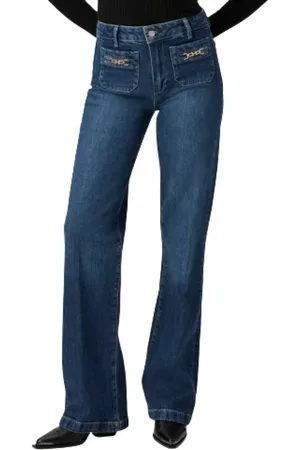 Paige Jeans, Dame, Blå, W26, Uld, Blå Luxe Jeans - Montpellier Kollektion