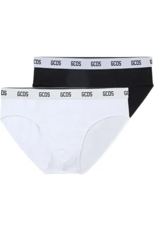 GCDS Undertøj, Herre, Flerfarvet, S, Herre Essentials Briefs 2-Pack