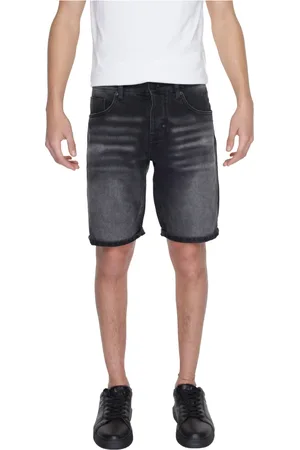 Antony Morato Shorts, Herre, Sort, W31, Bomuld, Stilfulde sorte bomuldsshorts med lommer