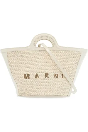 Marni Taske, Dame, , ONE SIZE, Bomuld, Elegant Vævet Håndtaske