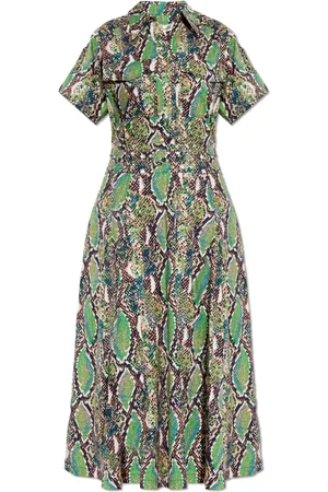 Diane von Furstenberg Kjole, Dame, Flerfarvet, 2XS, Kjole Hadara
