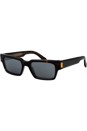 Dunhill Tilbehør, unisex, Brun, 53 MM, Uld, Stilfulde solbriller Du0079S
