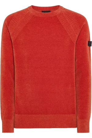 Peuterey Strik, Herre, , S, Uld, Blød strikket crewneck sweater med Trilogy-logo
