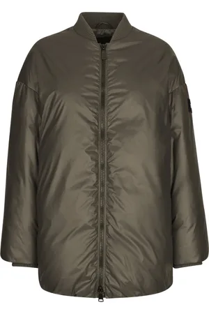 add Jakke, Dame, Grøn, 2XL, Nylon, Bomber I Nylon Vokset