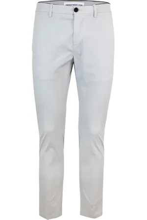 DEPARTMENT FIVE Bukser, Herre, Grå, W33, Bomuld, Slim Fit Chino Bukser Grå