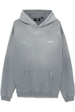 Represent Sweathshirts & Hoodies, Herre, Grå, 2XL, Bomuld, Klassisk grå hættetrøje med lomme