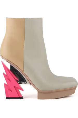united nude Sko, Dame, Flerfarvet, 39 EU, Læder, Glam Square Boot