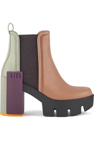 united nude Sko, Dame, Flerfarvet, 40 EU, Læder, Grip Chelsea Mid III