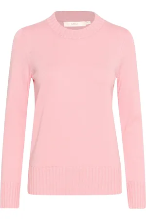 INWEAR Strik, Dame, Lyserød, S, Uld, Lyserød Strik Pullover Sweater