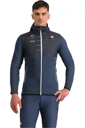Sportful Jakke, Herre, Blå, L, Uld, Blå Rythmo Jakke til Aktiv Livsstil