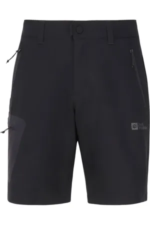 Jack Wolfskin Shorts, Herre, Grå, S, Uld, Tekniske antracit shorts med lommer