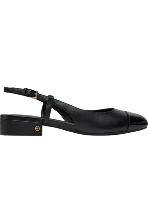Michael Kors Sko, Dame, Sort, 37 1/2 EU, Læder, Sort Flex Sling Sneakers