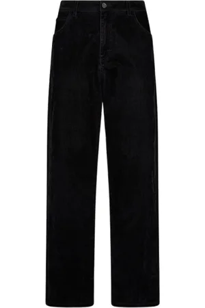 Roberto Cavalli Jeans, Herre, Sort, W38, Denim, Premium Denim Jeans Straight Leg