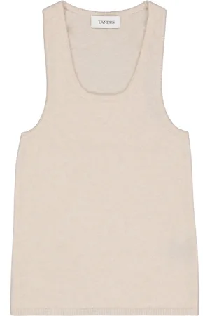 LANEUS Top, Dame, , XS, Uld, Tank Top Crewneck