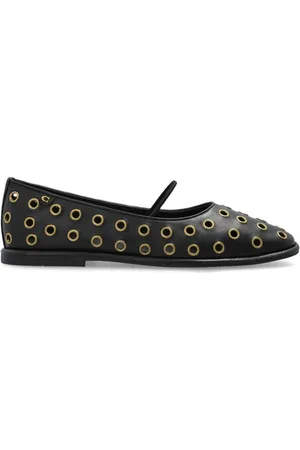 Coach Sko, Dame, Sort, 37 1/2 EU, Uld, Ballet Flats Emilia