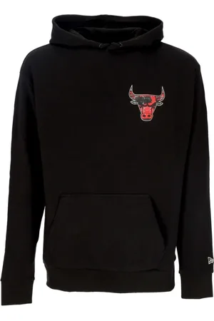 New Era Sweathshirts & Hoodies, Herre, Sort, L, Bomuld, Chicago Bulls Letvægts hættetrøje