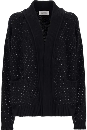 LANEUS Strik, Dame, Sort, S, Cardigan Hotfix