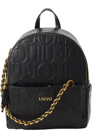 Liu Jo Taske, Dame, Sort, ONE SIZE, Uld, Stilfuld Rygsæk