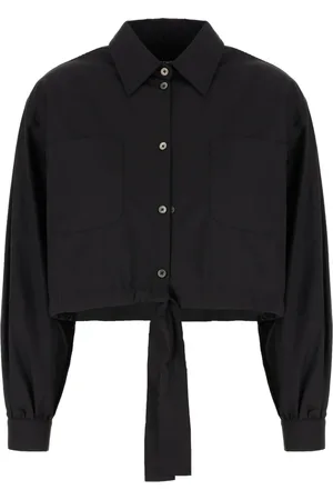 DEPARTMENT FIVE Bluser & Skjorter, Dame, Sort, XS, Uld, Stilfulde Skjorter til Mænd og Kvinder