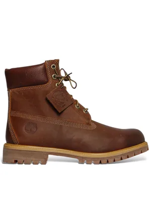 Timberland Sko, Herre, Brun, 45 EU, Læder, Vintage Læderstøvler