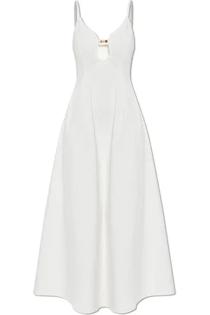 Cult Gaia Kjole, Dame, Hvid, 2XS, Ellaria Kjole