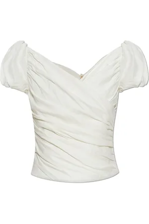 Cult Gaia Bluser & Skjorter, Dame, Hvid, S, Uld, Top Helene