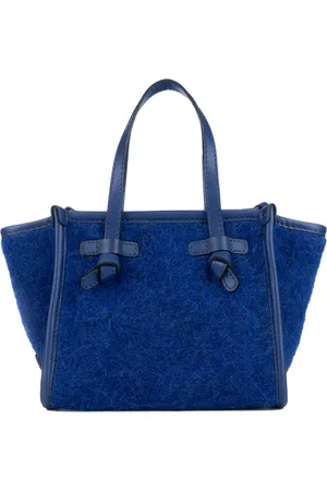 Gianni chiarini Taske, Dame, Blå, ONE SIZE, Uld, Skuldertasker