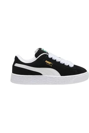 PUMA Sko, Dame, Flerfarvet, 38 EU, Suede, Moderne Suede Sneakers med Unikke Detaljer