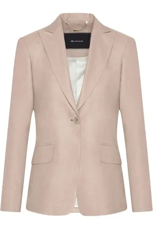 Kiton Jakke, Dame, Lyserød, S, Uld, Silkeblanding Beige Jakke