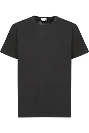 Alexander McQueen Top, Herre, Sort, S, Bomuld, Sort T-shirt til mænd